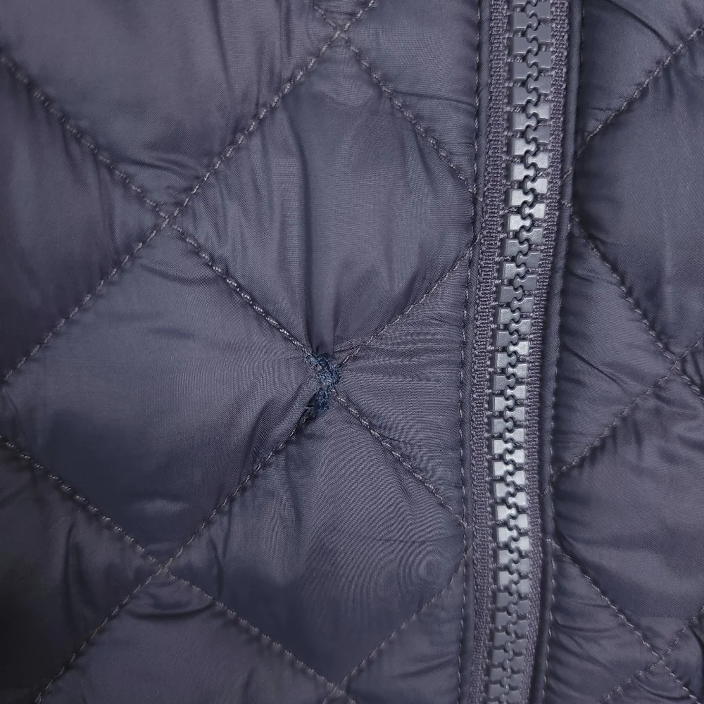 Athleta Wisper Featherless Jacket size XL color Dark Sky Violet - Picture 14 of 14
